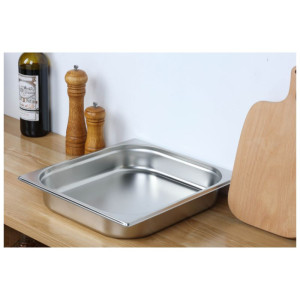 Bac Gastro GN 2/3 Nerūdijantis plienas 65 mm 5,5 L — Bac Gastronorme Pro