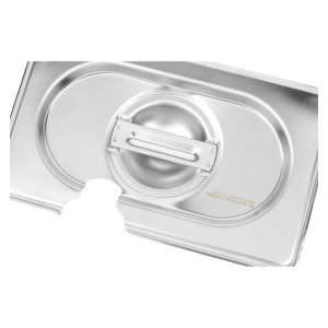 GN 1/9 Dynasteel nerūdijančio plieno dangtis gastronominiams indams