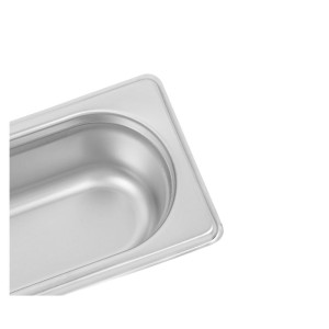 Bac Gastro GN 1/9 Inox - Gylis 65 mm - 0,6 L - Dynasteel