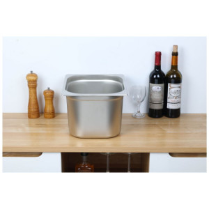 Bac Gastro GN 1/2 Inox - Gylis 200 mm - 12,5 L - Dynasteel