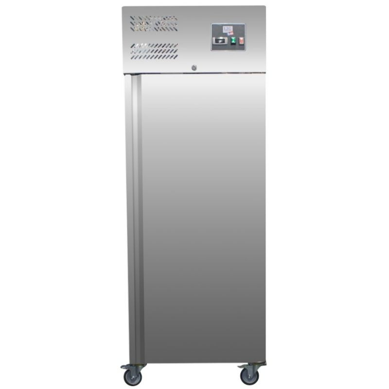 Positive Stainless Steel Refrigerated Cabinet - 1 Full Door - 650 L - Refurbished Positive Stainless Steel Refrigerated Cabinet - 1 Full Door - 650 L - Refurbished