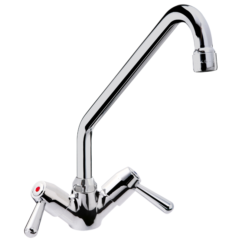 Professional plumbing: Single-hole Swan Neck Faucet | Quarter Turn Handle Professional plumbing: Single-hole Swan Neck Faucet | Quarter Turn Handle