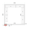 Neigiama šaldymo kamera TEFCOLD - 3000x3000: Lengvas ir ekonomiškas saugojimas