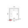 Kit Lentynų sistema šaldymo kamerai 1500 x 1800 | TEFCOLD