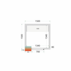 Rayonų komplektas šaldymo kamerai 1500 x 1500: optimizuokite savo saugojimą TEFCOLD šaldymo kamerose