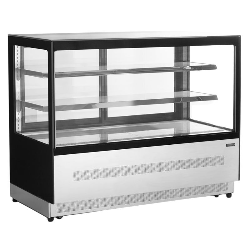 Vitrine Šaldytuvas Stalviršis 2 Stiklinės Durys Juoda - TEFCOLD LPD1500F/BLACK Vitrine Šaldytuvas Stalviršis 2 Stiklinės Durys Juoda - TEFCOLD LPD1500F/BLACK