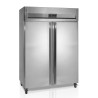 Neigiama nerūdijančio plieno šaldymo spinta - 2 pilnos durys - 900 L TEFCOLD RK1010: Optimalus saugojimas profesionalams