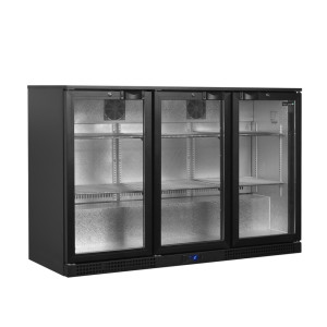 Atgalinis baras su 3 stiklinėmis durimis - 288 L | TEFCOLD