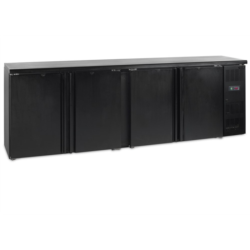 Arrière-Bar Réfrigéré 4 Portes 605L TEFCOLD - Équipement professionnel Arrière-Bar Réfrigéré 4 Portes 605L TEFCOLD - Équipement professionnel