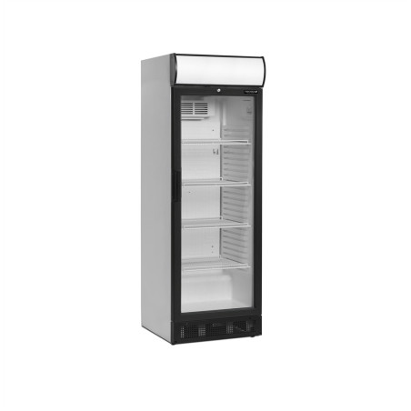 Gėrimų šaldymo spinta 260L TEFCOLD Balta LED stogelis ir reversinis durys