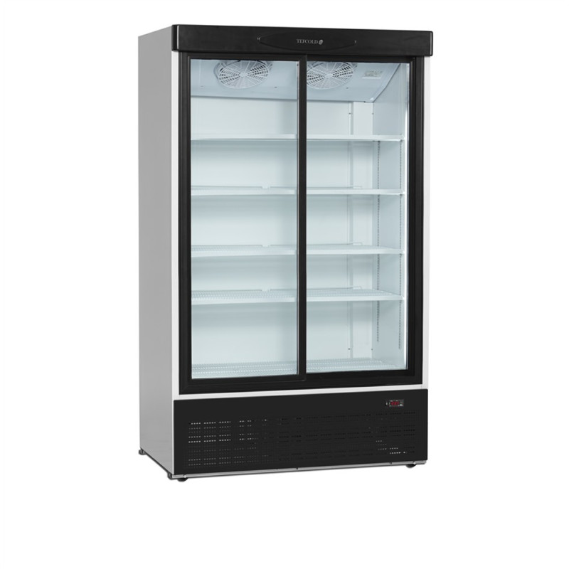 Armoire Réfrigérée Boissons 2 Portes Vitrées Coulissantes TEFCOLD 660L Armoire Réfrigérée Boissons 2 Portes Vitrées Coulissantes TEFCOLD 660L