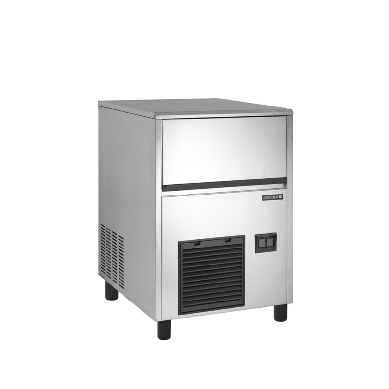 Nerūdijančio plieno ledo gaminimo mašina TEFCOLD TC37 - Gamyba 37 kg/d. Nerūdijančio plieno ledo gaminimo mašina TEFCOLD TC37 - Gamyba 37 kg/d.