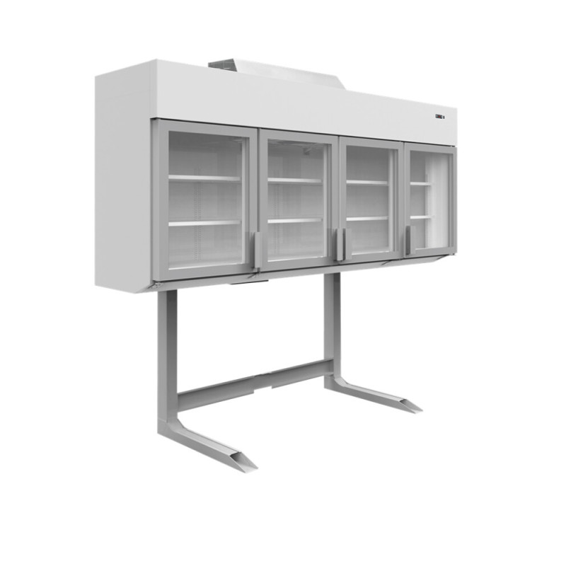 TEFCOLD White Wall Cabinet Freezer 650 L - 4 Doors: Efficient & Elegant Professional Storage TEFCOLD White Wall Cabinet Freezer 650 L - 4 Doors: Efficient & Elegant Professional Storage