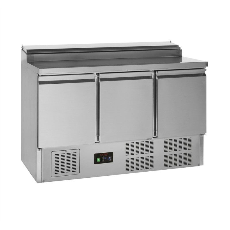 Saladette Réfrigérée GN 1/1 Inox TEFCOLD - 3 Portes 320 L Saladette Réfrigérée GN 1/1 Inox TEFCOLD - 3 Portes 320 L