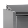 Saladette pastatoma dangtis nerūdijančio plieno - Statinė - 7 GN 1/4 - TEFCOLD