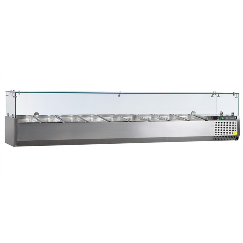 Saladette pastatoma TEFCOLD - 10 GN 1/4 - Profesionalus šaldomas vitrinas Saladette pastatoma TEFCOLD - 10 GN 1/4 - Profesionalus šaldomas vitrinas