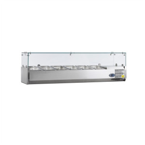 Saladette pastatoma - Statinė - 6 GN 1/3 - 42,6 L - TEFCOLD