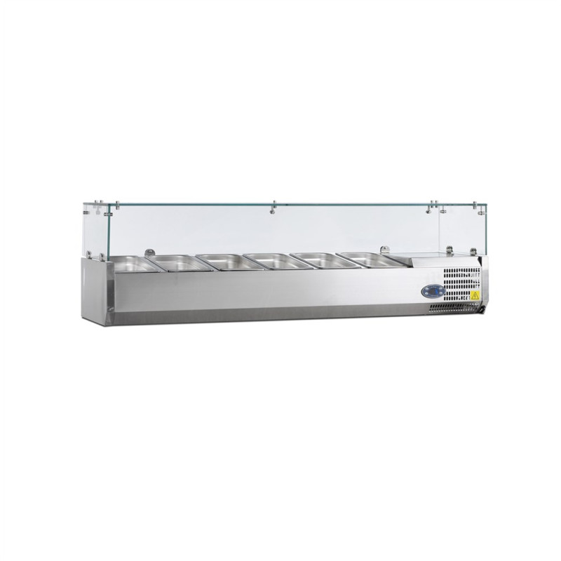 Saladette pastatoma - Statinė - 6 GN 1/3 - 42,6 L - TEFCOLD