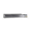 Saladette à Poser Couvercle Inox - Statique - 8 GN 1/3 - TEFCOLD
