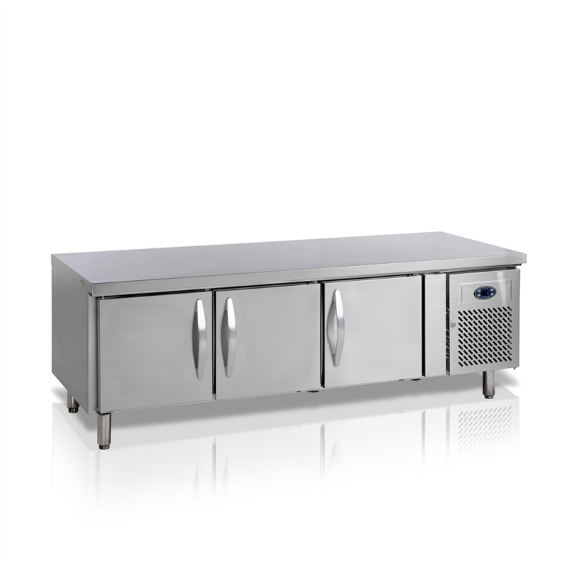 Table Réfrigérée Positive GN 1/1 - 262 L - 3 Portes TEFCOLD Table Réfrigérée Positive GN 1/1 - 262 L - 3 Portes TEFCOLD