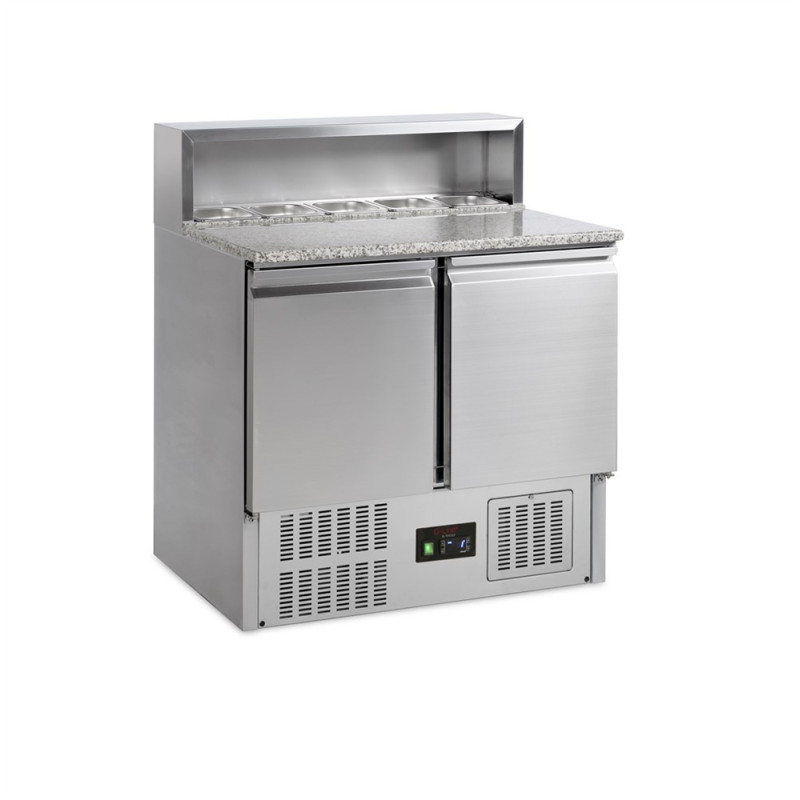 Comptoir à Pizza GN 1/1 - 2 Portes - 230 L TEFCOLD | Équipement professionnel pour délicieuses pizzas Comptoir à Pizza GN 1/1 - 2 Portes - 230 L TEFCOLD | Équipement professionnel pour délicieuses pizzas