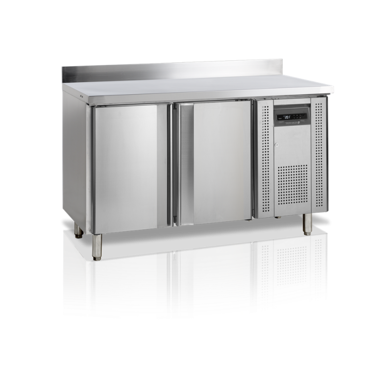 Užkandžių stalviršio šaldytuvas su atlošu - 2 durys - 230 L - Tefcold | Optimalus šviežių maisto produktų saugojimas Užkandžių stalviršio šaldytuvas su atlošu - 2 durys - 230 L - Tefcold | Optimalus šviežių maisto produktų saugojimas
