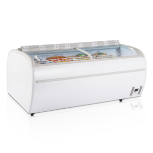 Šaldiklis 2 Lenkti Stiklo Dangčiai 1255L TEFCOLD - Optimizuota erdvė, ideali konservacija