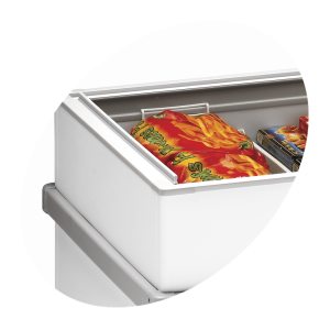 TEFCOLD Stumdomas Stiklinis Šaldiklis 805L - Idealu Supermarketui