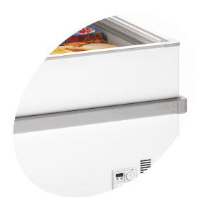 TEFCOLD Stumdomas Stiklinis Šaldiklis 805L - Idealu Supermarketui