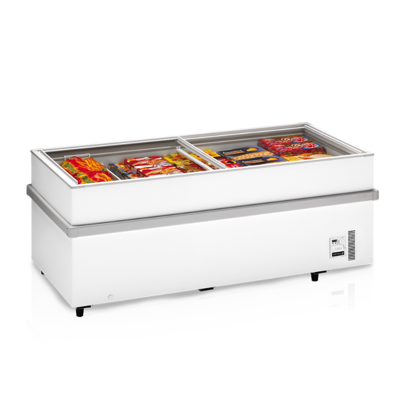 Congélateur Coulissant Vitré 652L TEFCOLD SSF200 • Haute Capacité, Froid Statique Congélateur Coulissant Vitré 652L TEFCOLD SSF200 • Haute Capacité, Froid Statique
