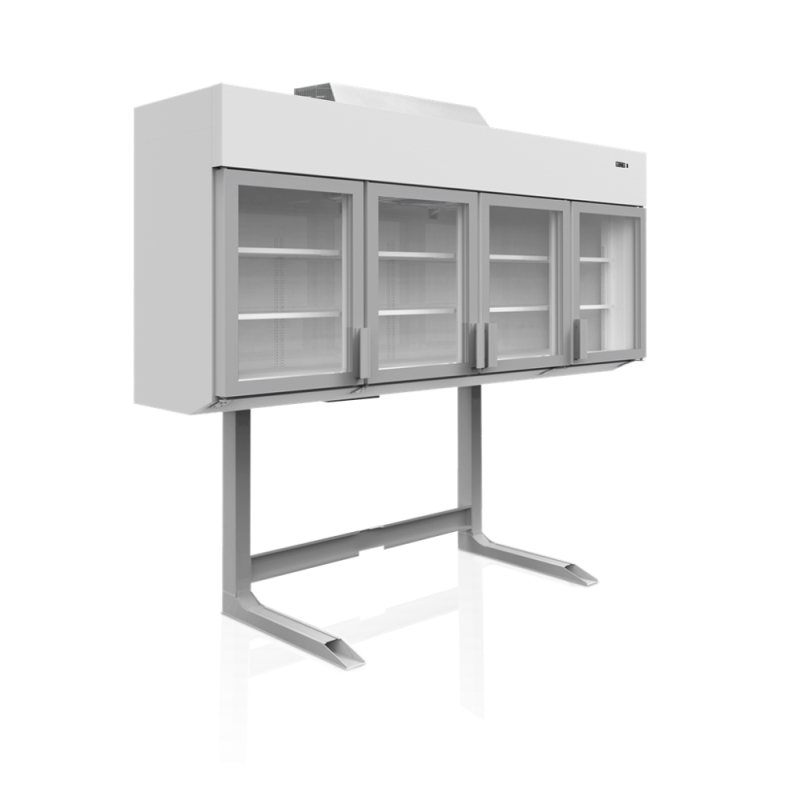Wall Cabinet Freezer White 650L 4 Doors TEFCOLD - Ventilated Cooling - Versatile Wall Cabinet Freezer White 650L 4 Doors TEFCOLD - Ventilated Cooling - Versatile