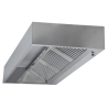 Kubinis 1100 kubinių metrų ištraukimo ventiliatorius su LED apšvietimu - Dynasteel - 1800 mm
