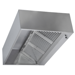 Kubinis 1100 kubinių metrų ištraukimo ventiliatorius su LED apšvietimu - Dynasteel - 1800 mm