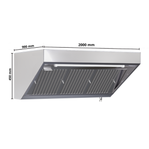 Karšto užkandžio 900 LED be variklio Dynasteel - aukštos našumo