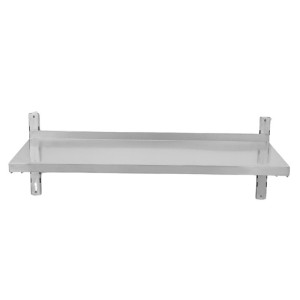 Nerūdijančio plieno sieninė lentyna - L 1000 x P 400 mm | Dynasteel