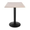 Plateau de Table Carré Pré-percé Vintage Blanc 700 mm Bolero - Aukštos kokybės vytelių mediena