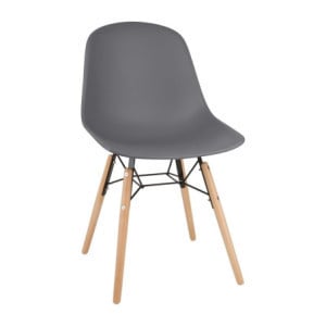 Tamsiai pilka Arlo kėdė - 2 Bolero komplektas: Komfortas, tvirtumas ir elegancija