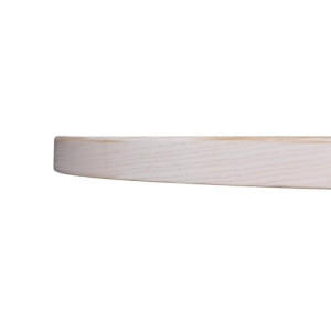 Apskritas baltas senovinis stalo stalviršis 600 mm Bolero DY729