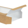 Kompostuojamos standartinės dėžutės | Vegware - 50 vnt. paketas