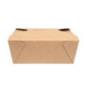 Compostable Cardboard Food Boxes No.3 1800 ml - Pack of 180 - Vegware - Ecological and practical!