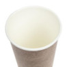 Dvigubos sienos šiltais gėrimais skirti kompostuojami mediniai puodeliai 455 ml - 500 vnt. Vegware.