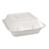 Kompostuojamos dėžutės Bagasse 223mm - 200 vnt., ekologiškos