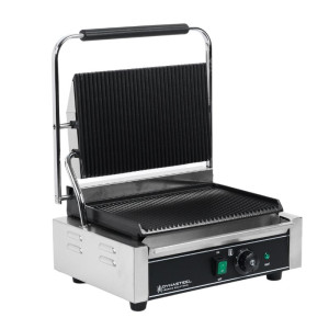 Grill Panini Pro 2200 W Rantuotas 340x220 mm Nerūdijantis plienas