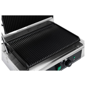 Grill Panini Pro 2200 W Rantuotas 340x220 mm Nerūdijantis plienas