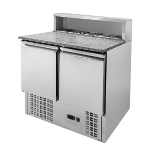 Šaldomas picos baldas - 2 durys - 5 GN 1/6 indai - Dynasteel