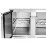 Refrigerated Pizza Counter - 2 Doors - 5 GN 1/6 Pans - Dynasteel