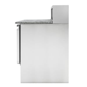Refrigerated Pizza Counter - 2 Doors - 5 GN 1/6 Pans - Dynasteel