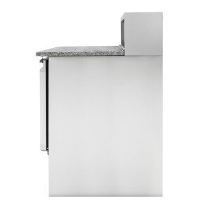 Šaldomas picos baldas - 2 durys - 5 GN 1/6 indai - Dynasteel