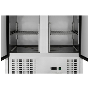 Saladette Compacte 2 Durys - Su Stumdomu Dangčiu - Dynasteel