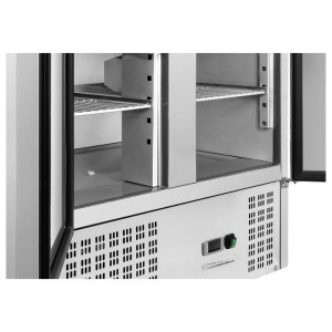Saladette Compacte 2 Durys - Su Stumdomu Dangčiu - Dynasteel